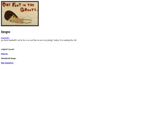 links screenshot