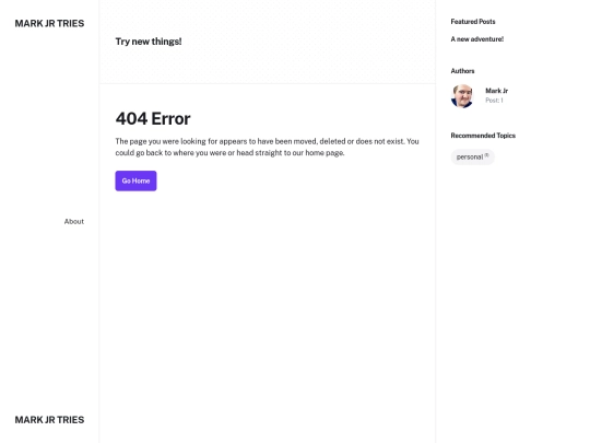 404 screenshot