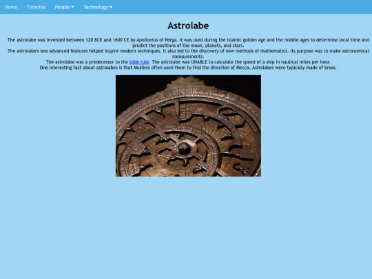 astrolabe screenshot