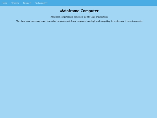 mainframecomputer screenshot