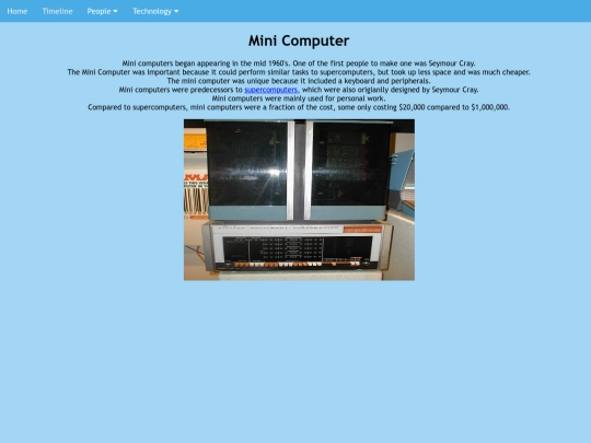 minicomputer screenshot