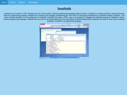 smalltalk screenshot