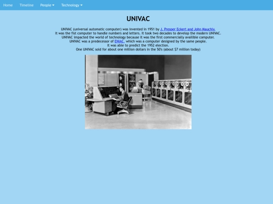 univac screenshot