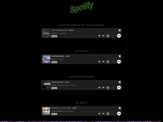 spotify screenshot