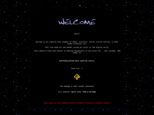 welcome! screenshot