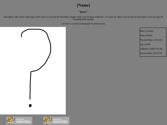 magicalgirltemplate screenshot