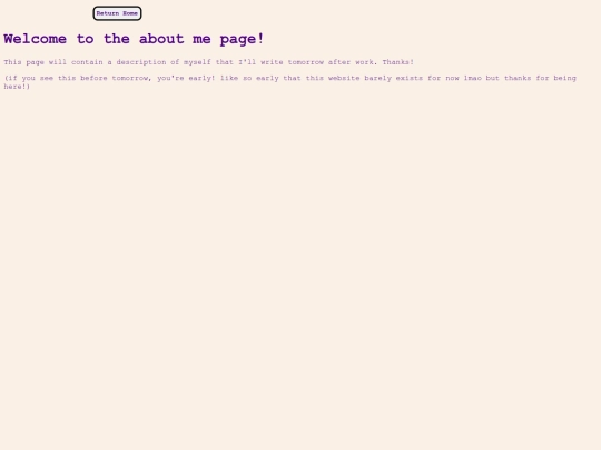 aboutMe screenshot