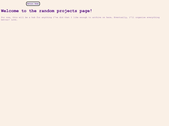 projects screenshot