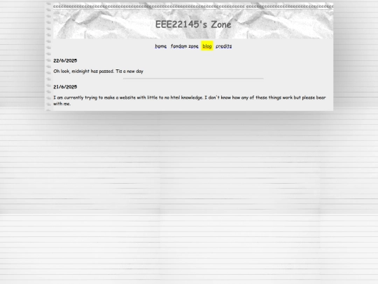 blog screenshot
