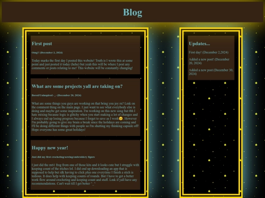 blog screenshot