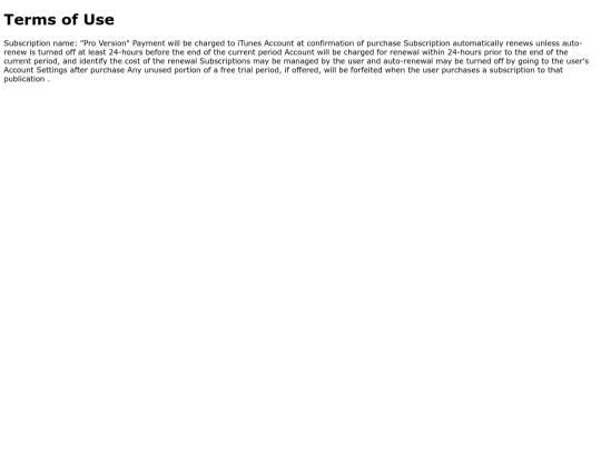 terms screenshot