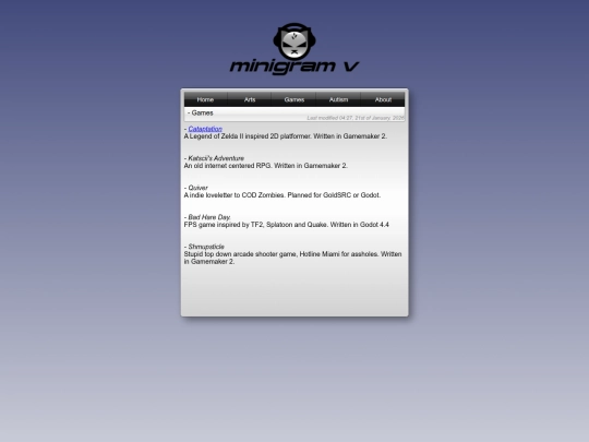 games screenshot