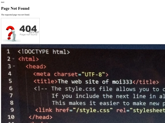 not_found screenshot