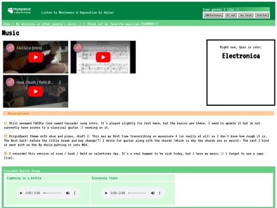 music screenshot