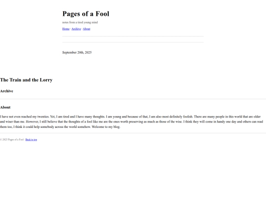 index screenshot
