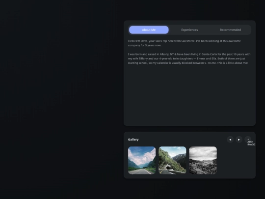 mino/assignment screenshot