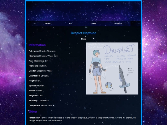 Droplet screenshot