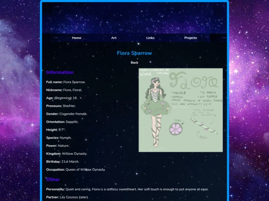 Flora screenshot