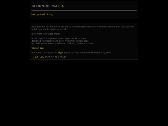 logs/p2p screenshot