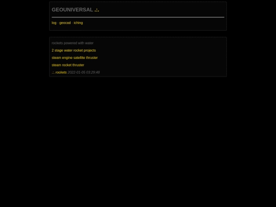 logs/rockets screenshot