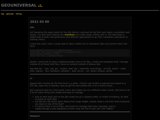 logs/vr_index screenshot