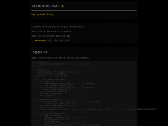 logs/webmaster screenshot