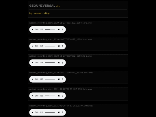 logs/webradio screenshot