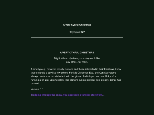 A Very Cynful Christmas (1) screenshot