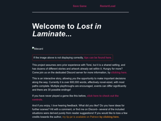 Lost in Laminate 10.0f/Lost in Laminate 10.0f screenshot