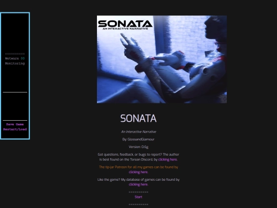 SonataSplash screenshot