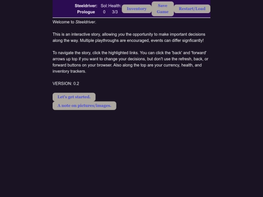 Steeldriver 0.2 screenshot