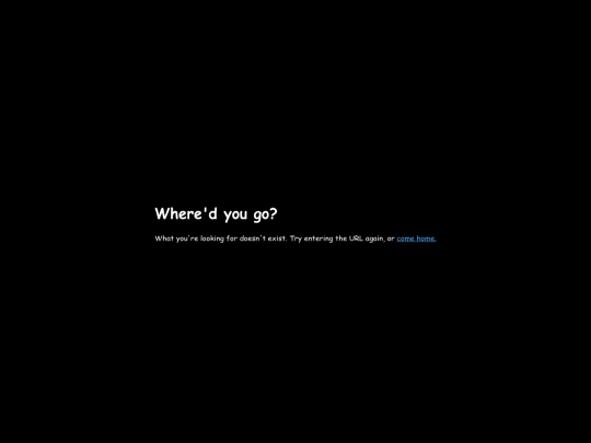 not_found screenshot