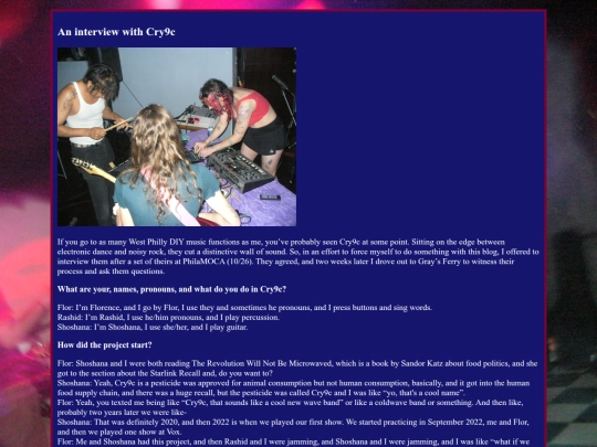 cry9cinterview screenshot