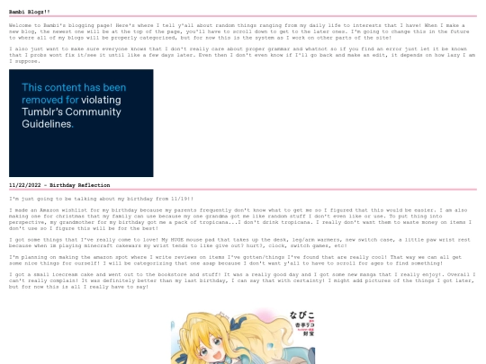 blog screenshot