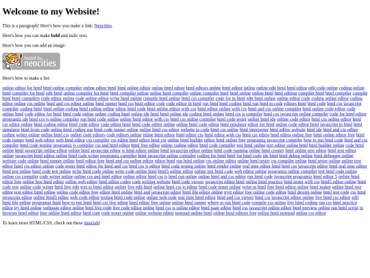 html screenshot