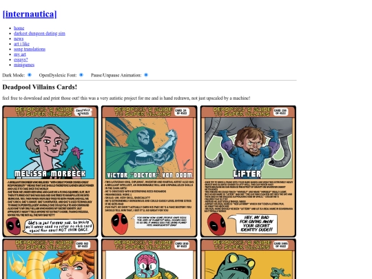 mine/cards screenshot