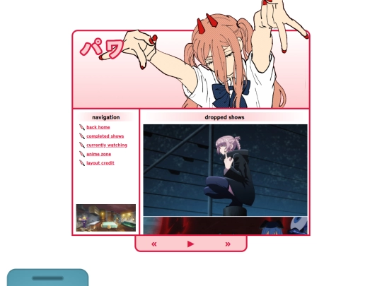 anime corner/dropped screenshot