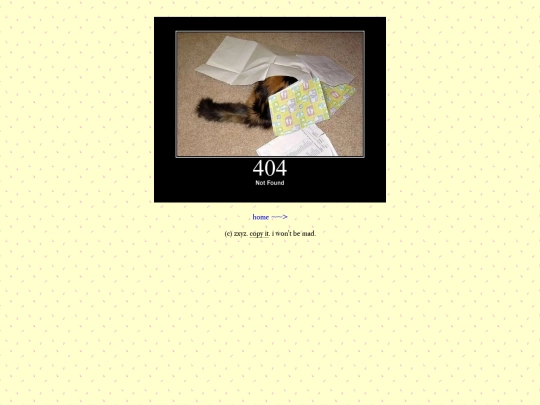 not_found screenshot