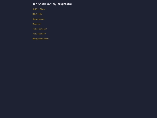 neighborsmain screenshot