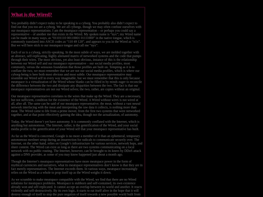 v0x/hello_from_the_wired screenshot