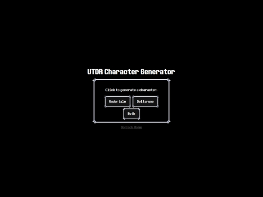 projects/charactergenerator/utdr screenshot