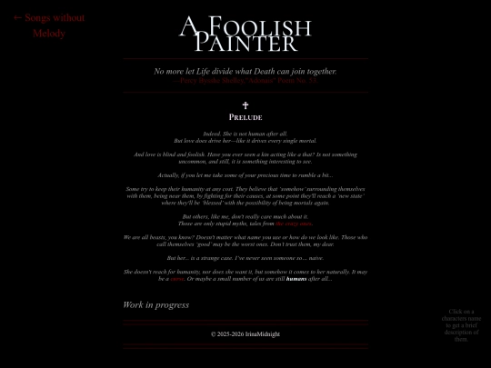 melody/A-Foolish-Painter screenshot