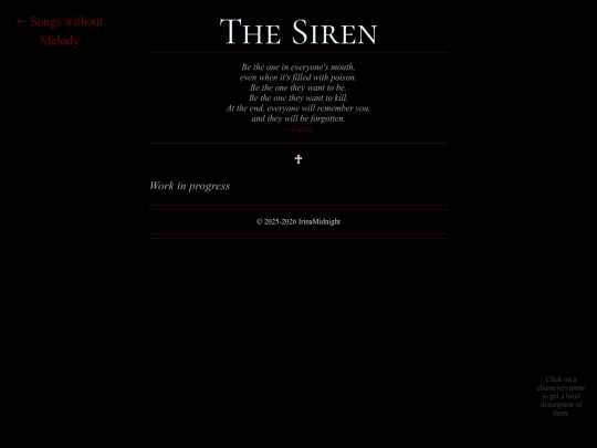 melody/The-Siren screenshot