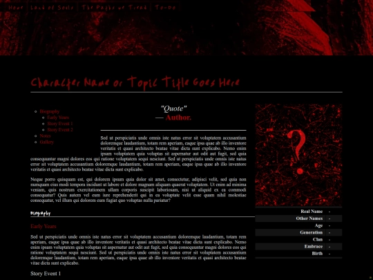 souls/Land-of-souls/charactertemplate screenshot