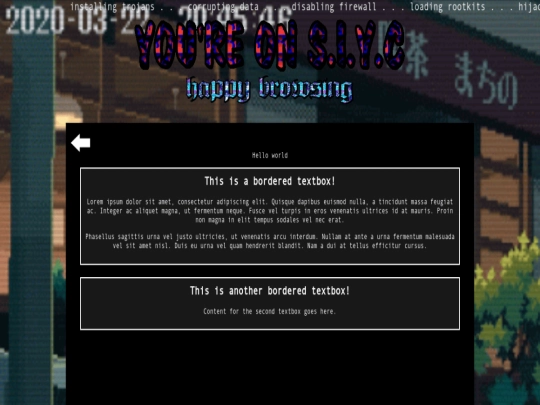 index screenshot