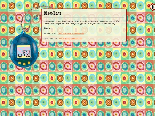 blog screenshot