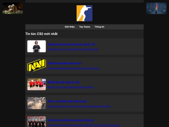 info screenshot