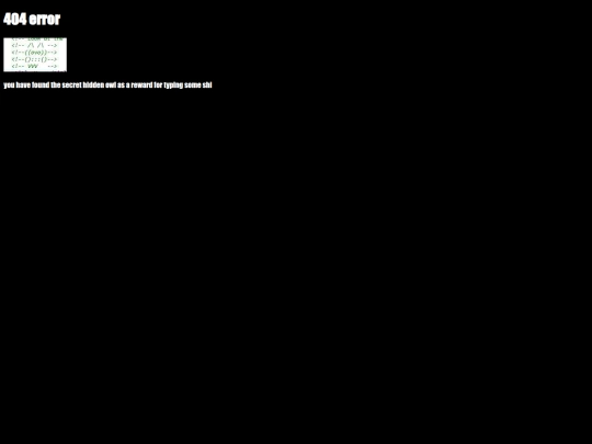 not_found screenshot