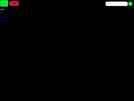 musicmenu screenshot