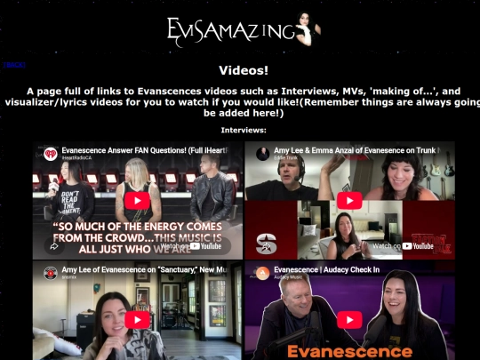 videos screenshot
